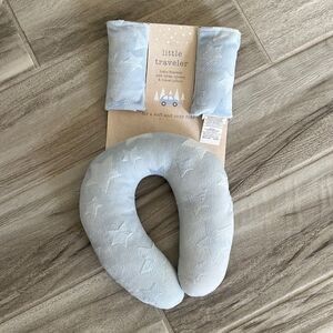 Little Traveler Baby Travel Pillow And Belt Strap Covers
